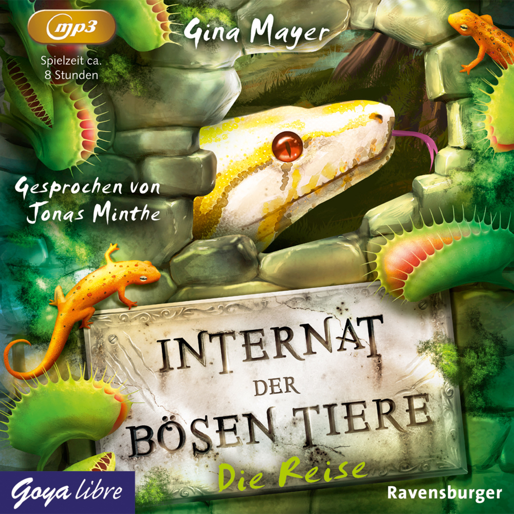 Cover: 9783833743115 | Internat der bösen Tiere, 1 Audio-CD, 1 MP3 | Gina Mayer | Audio-CD