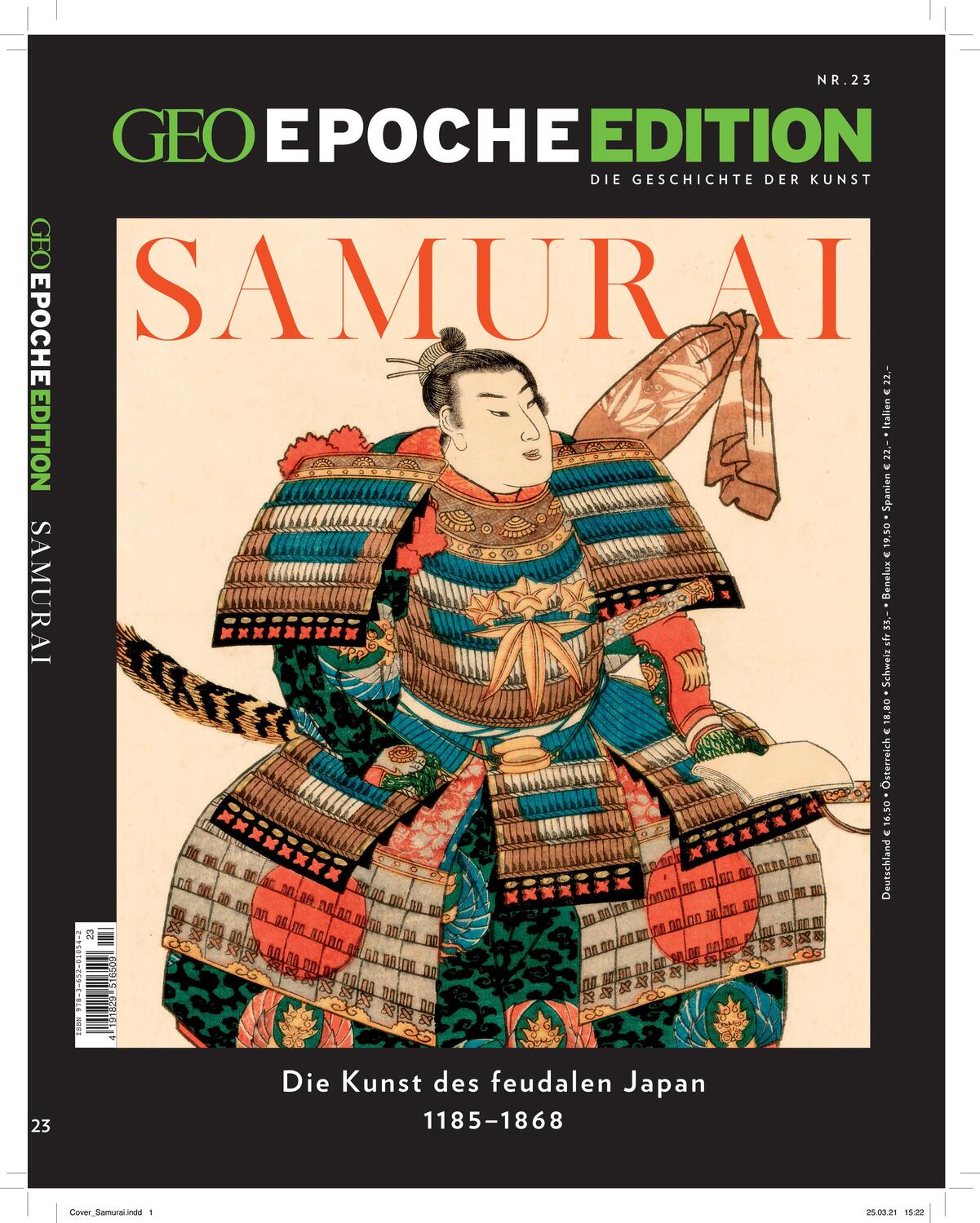 Cover: 9783652010542 | GEO Epoche Edition 23/2020 - Samurai | Die Geschichte der Kunst | 2021