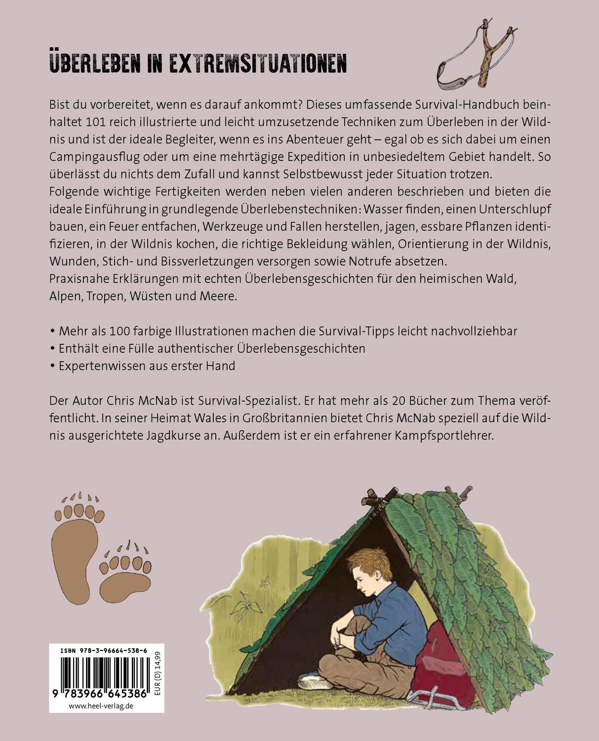 Rückseite: 9783966645386 | Der Survival Guide | Chris McNab | Taschenbuch | 128 S. | Deutsch