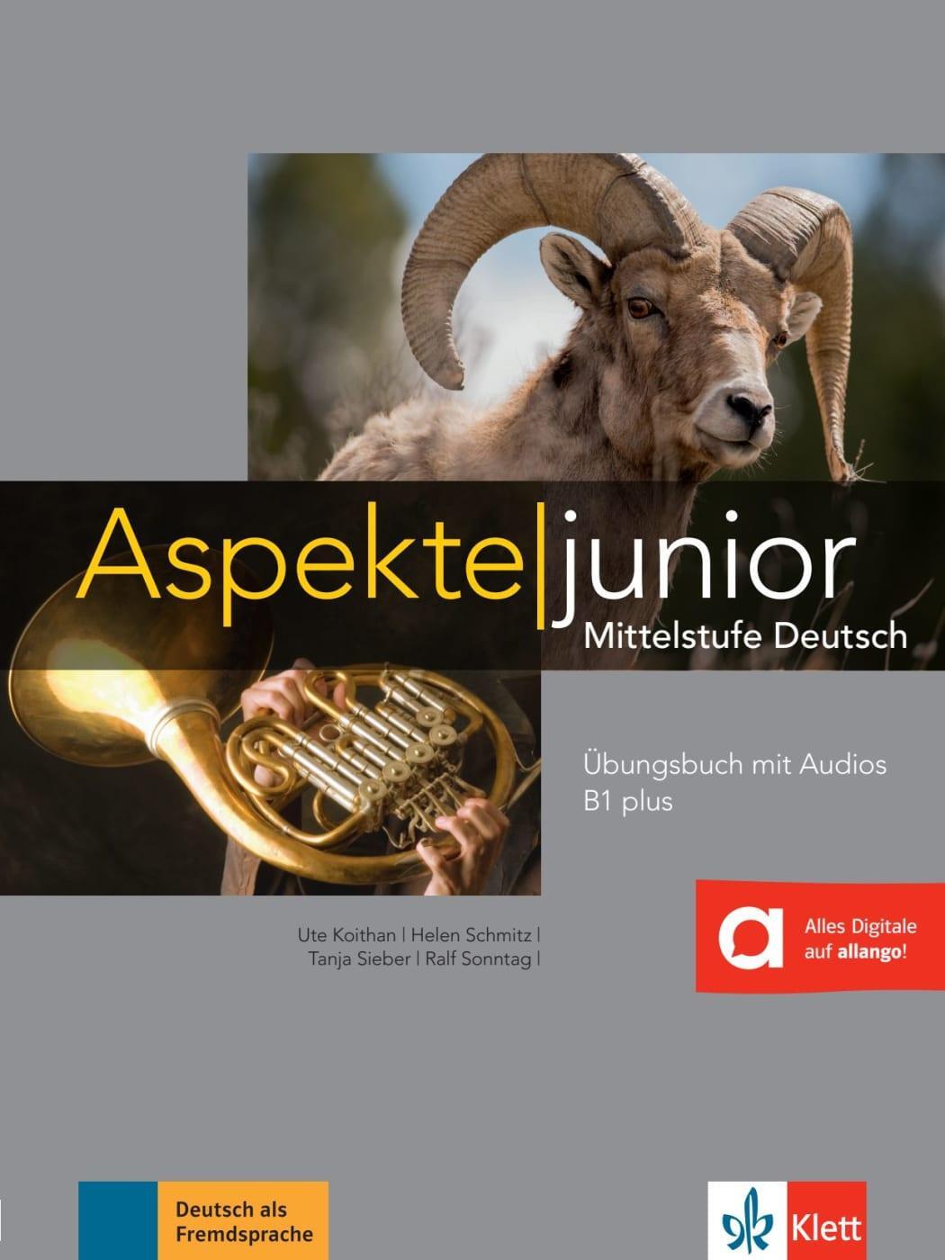 Cover: 9783126052511 | Aspekte junior B1 plus. Übungsbuch mit Audio-Dateien zum Download