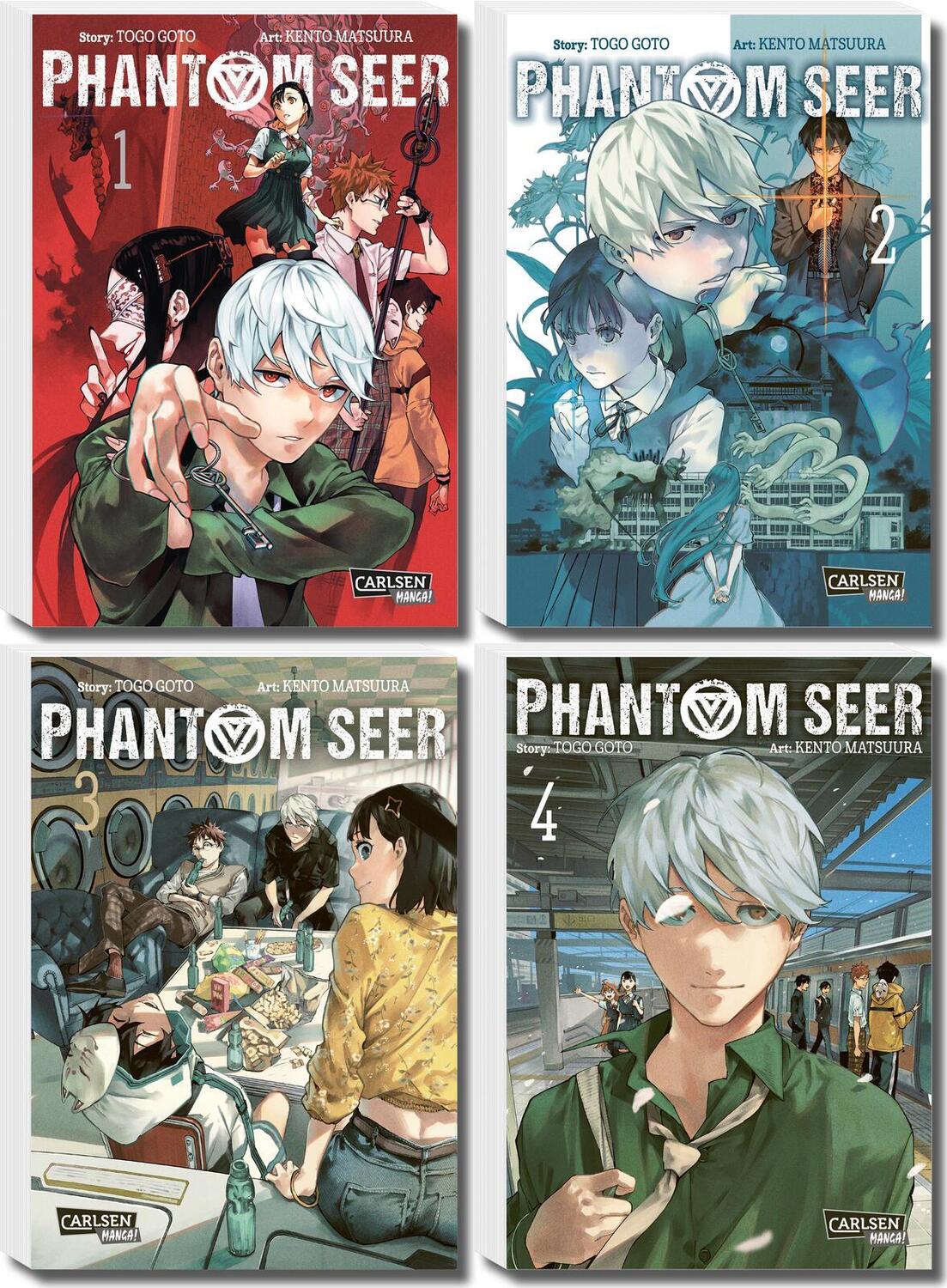 Cover: 9783551024152 | Phantom Seer Komplettpack 1-4 | Togo Goto | Box | Phantom Seer | 2024