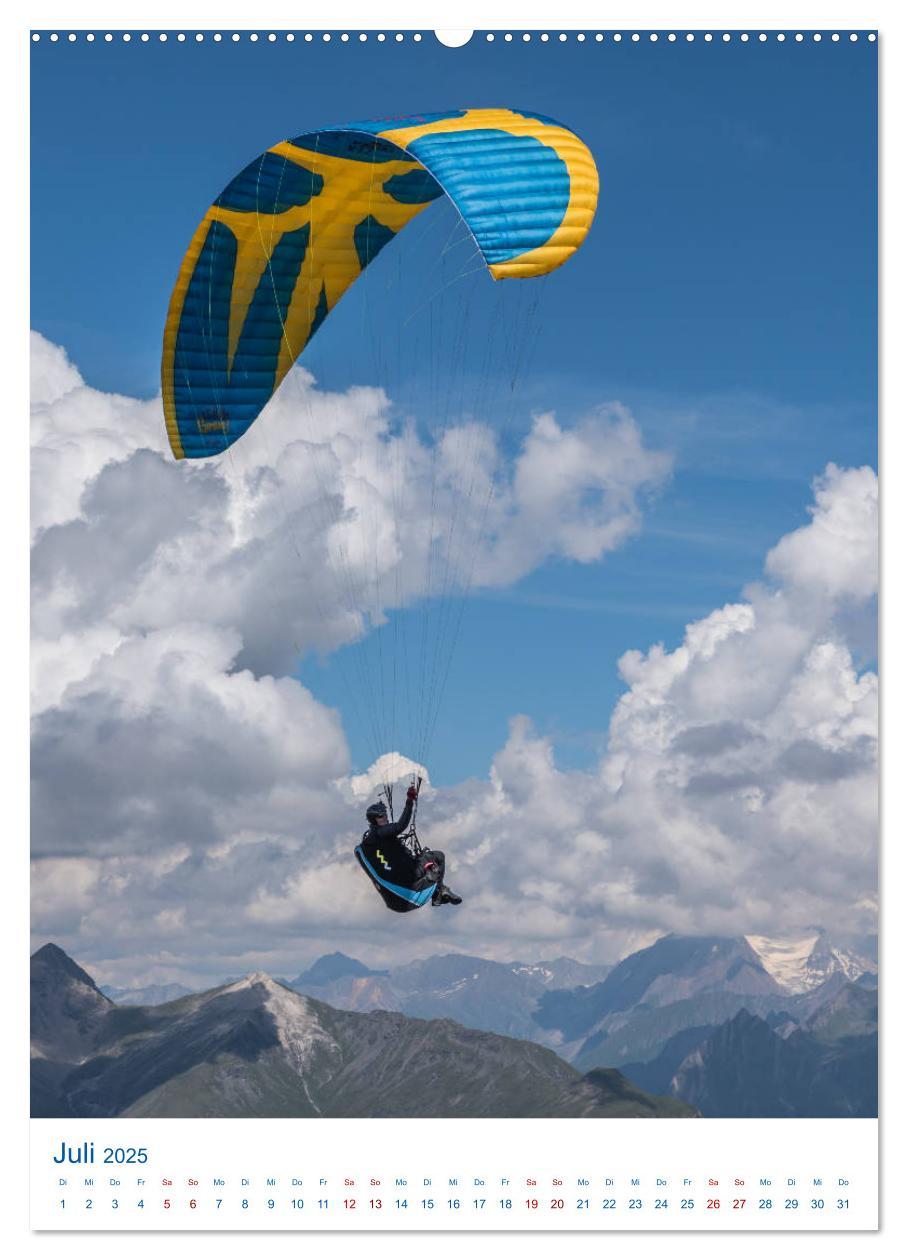 Bild: 9783435981625 | Paragliding - von grünen Wiesen zu schroffen Gletschen...