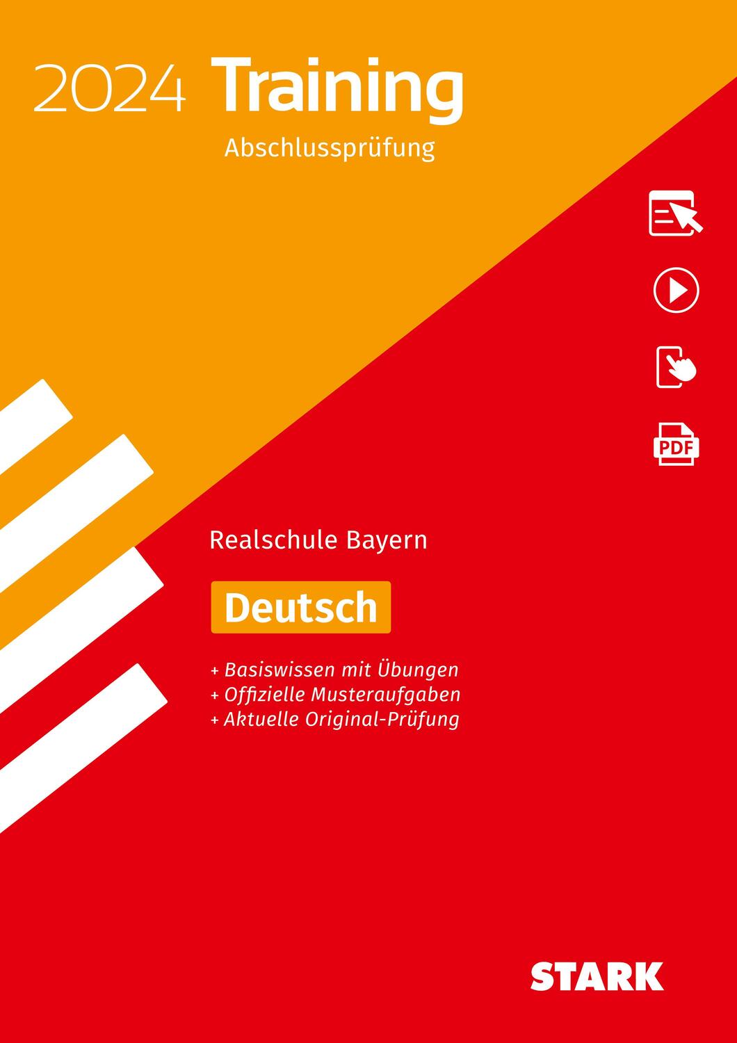 Cover: 9783849058746 | STARK Training Abschlussprüfung Realschule 2024 - Deutsch - Bayern