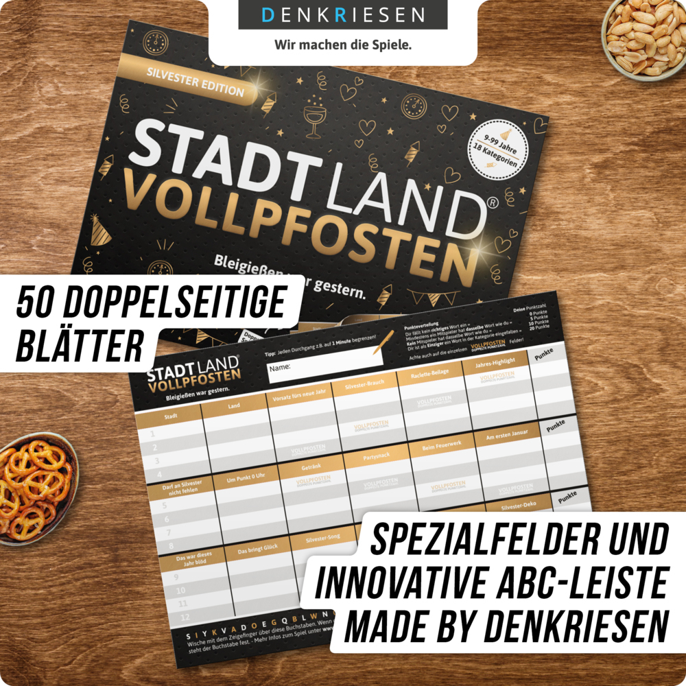 Bild: 4260528092628 | DENKRIESEN - STADT LAND VOLLPFOSTEN® - SILVESTER EDITION -...