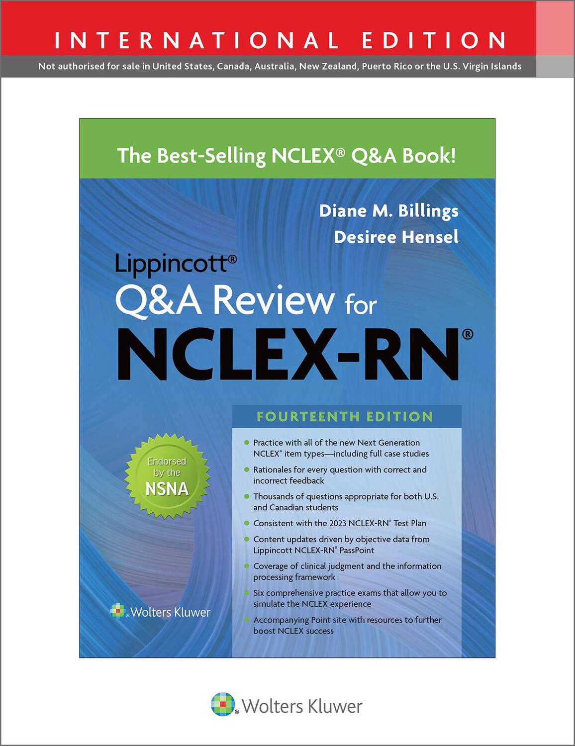 Cover: 9781975184872 | Lippincott Q&amp;A Review for NCLEX-RN | Diane Billings (u. a.) | Buch