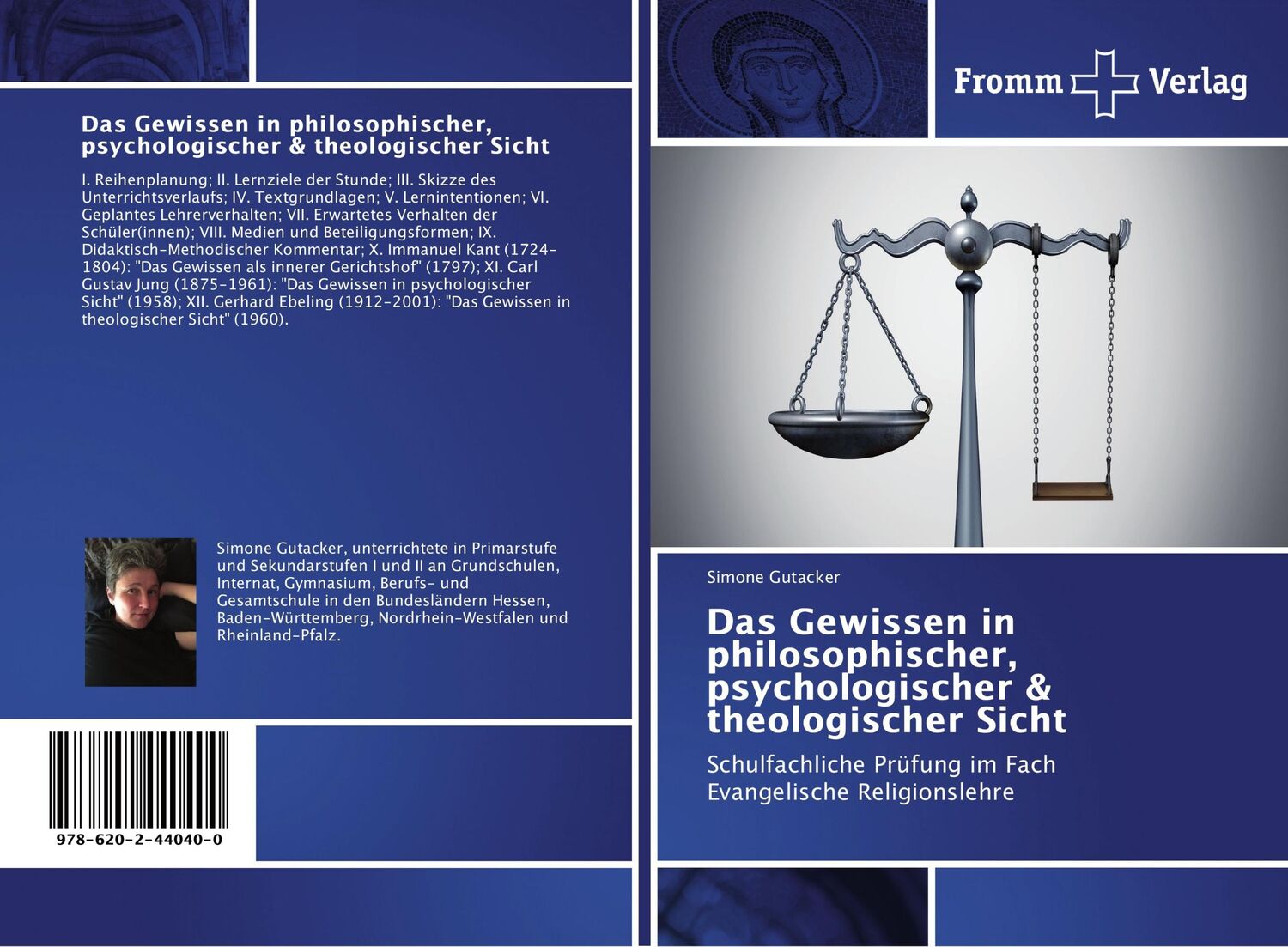 Cover: 9786202440400 | Das Gewissen in philosophischer, psychologischer &amp; theologischer Sicht