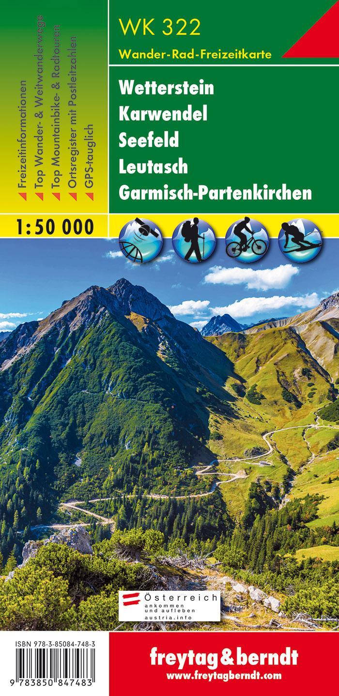 Cover: 9783850847483 | Wetterstein, Karwendel, Seefeld, Leutasch, Garmisch Partenkirchen 1...