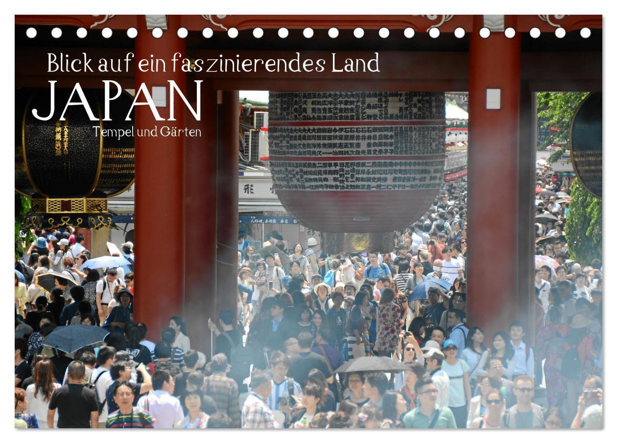 Cover: 9783675591981 | Blick auf ein faszinierendes Land - Japan 2024 (Tischkalender 2024...