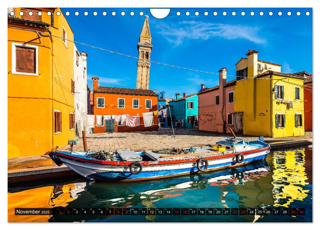 Bild: 9783435134670 | Burano - Die Insel der bunten Häuser (Wandkalender 2025 DIN A4...