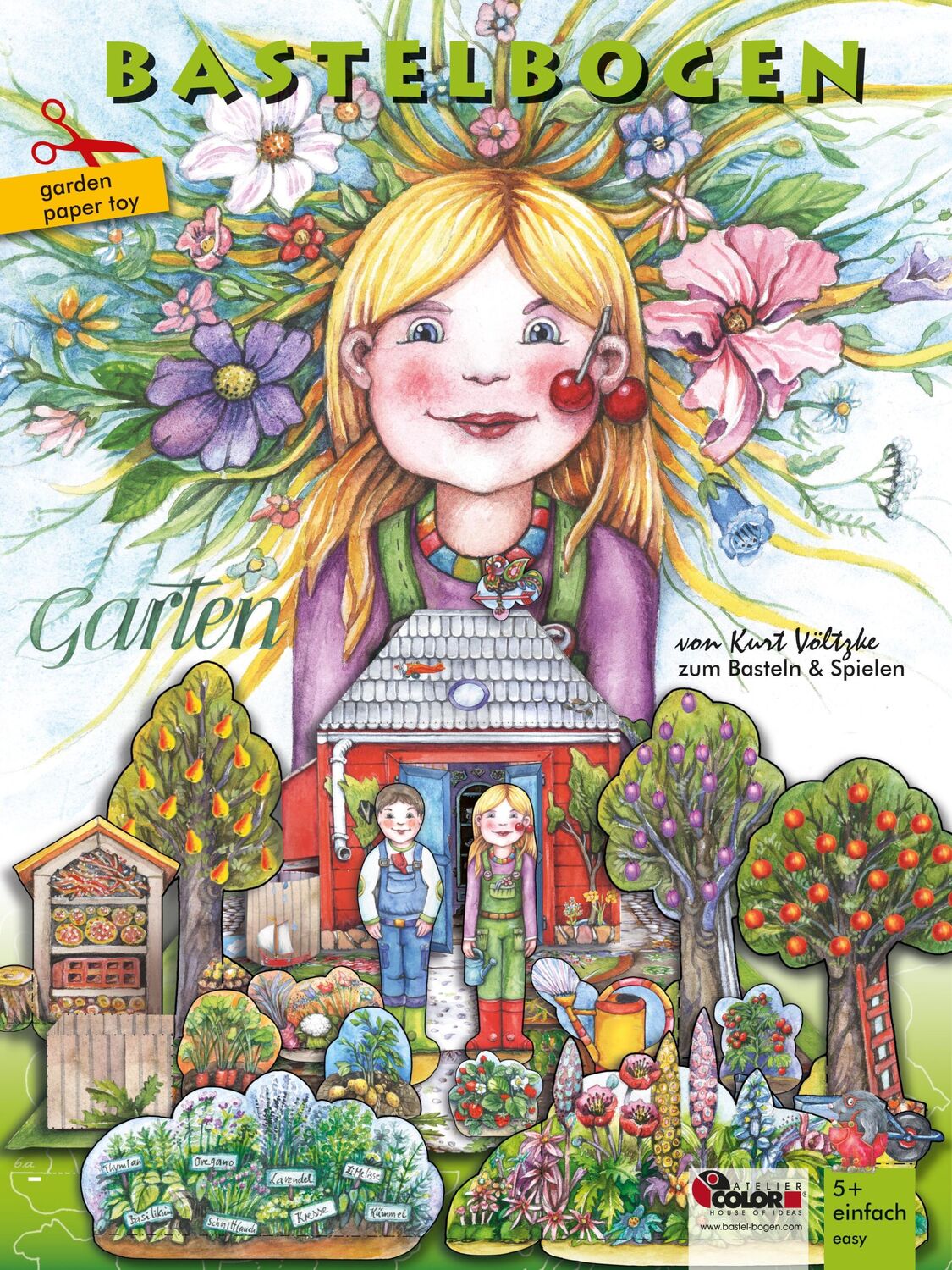 Cover: 4280000272522 | Garten Bastelbogen | ATELIER COLOR | Stück | Deutsch | 2021