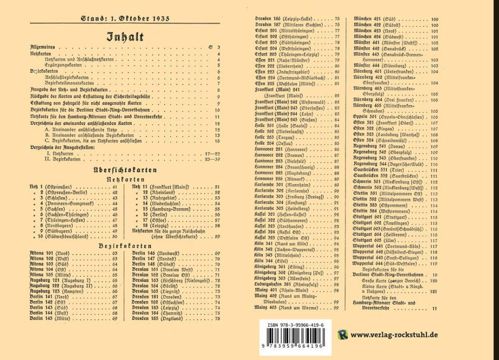 Bild: 9783959664196 | Die Netzkarten und Bezirkskarten der Deutschen Reichsbahn -...