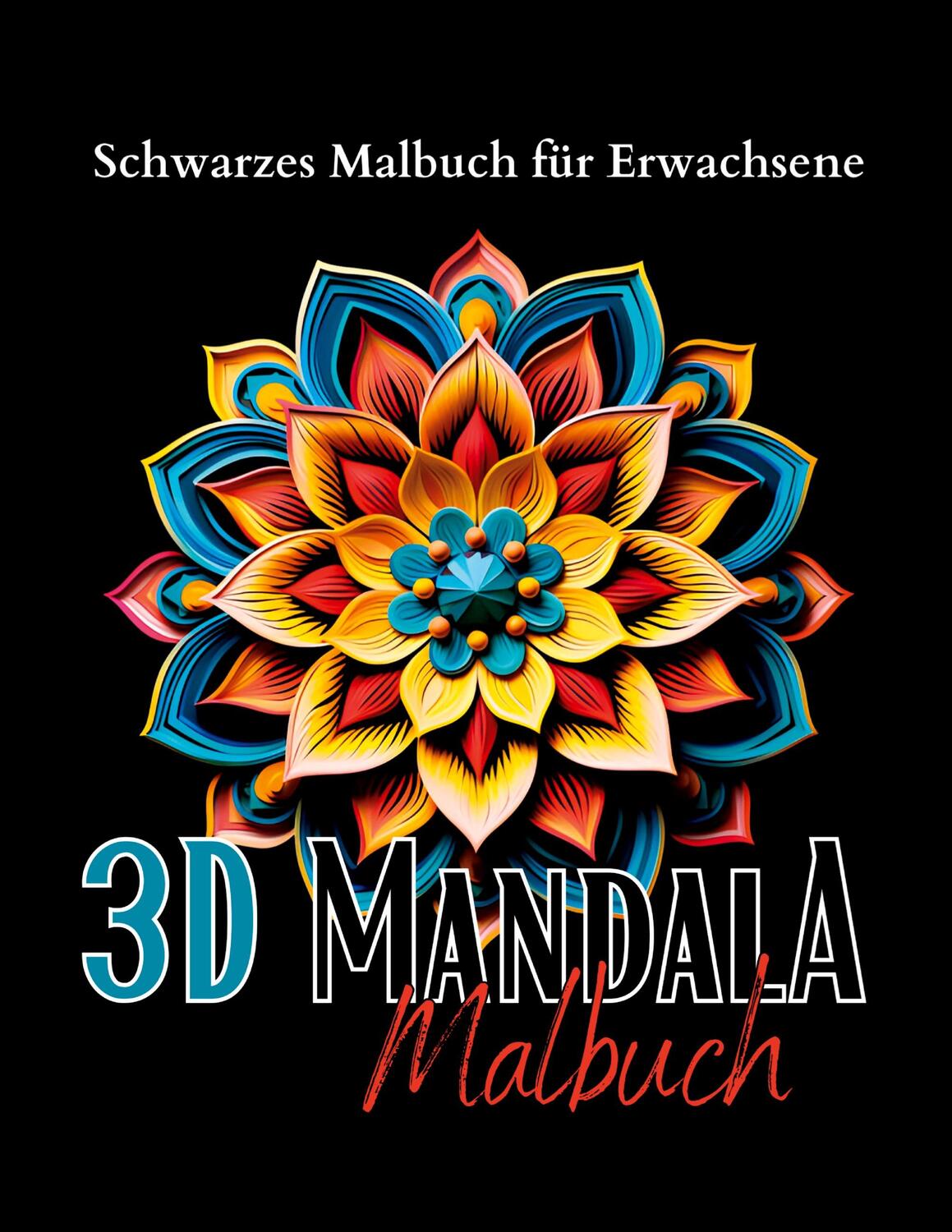 Cover: 9783347968660 | Schwarzes ¿Mandala Malbuch für Erwachsene¿. | Malbücher | Taschenbuch