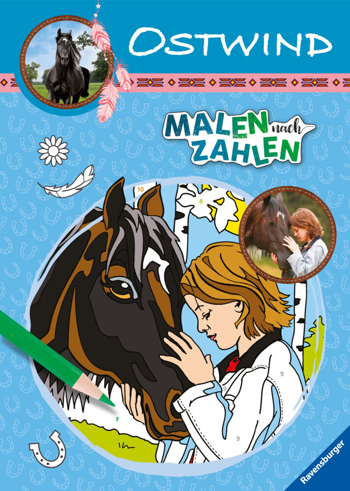 Cover: 9783473491698 | Ostwind: Malen nach Zahlen ab 7 | Katja Weikenmeier | Taschenbuch