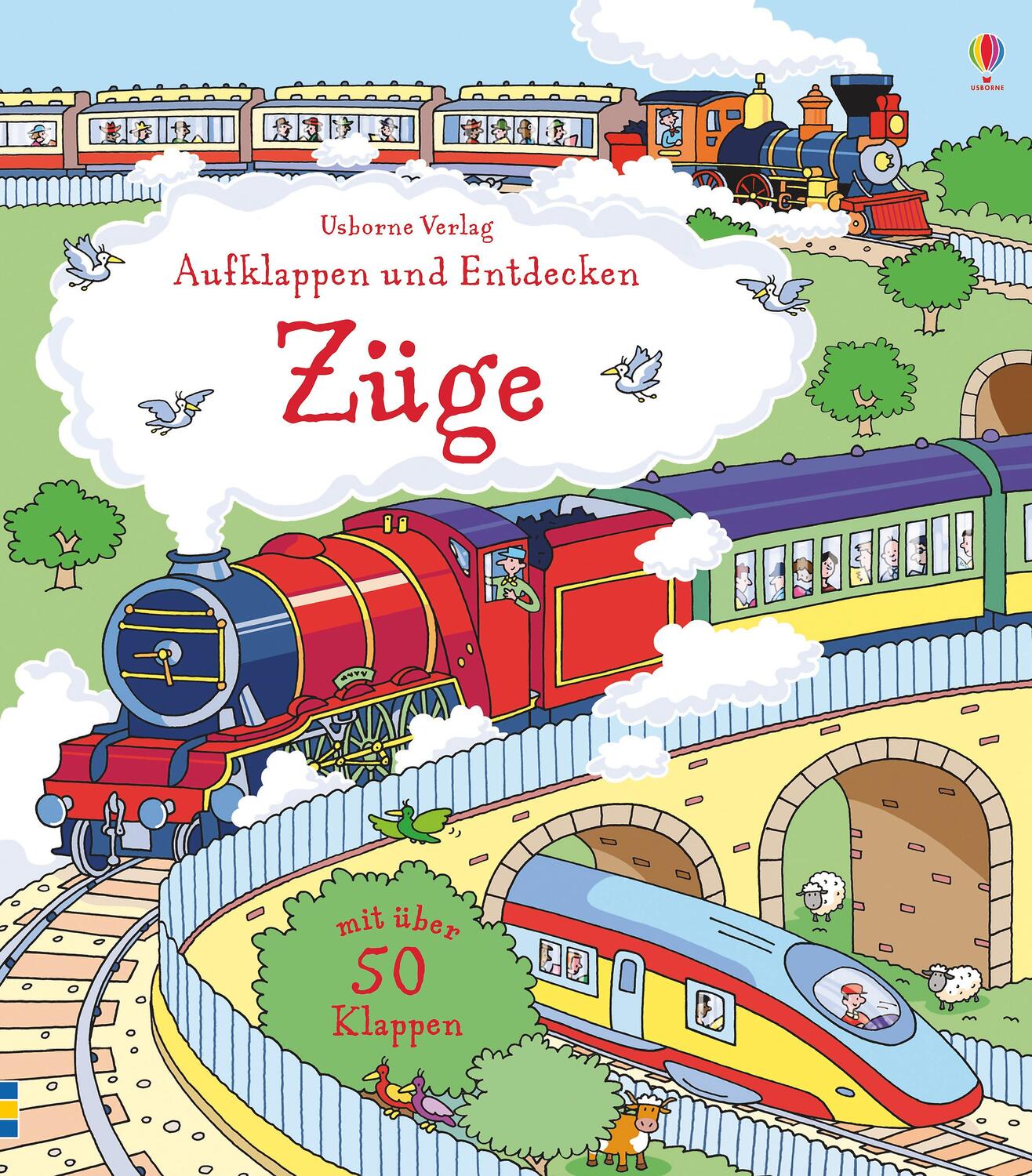 Cover: 9781782324706 | Aufklappen und Entdecken: Züge | Alex Frith | Buch | Deutsch | 2016