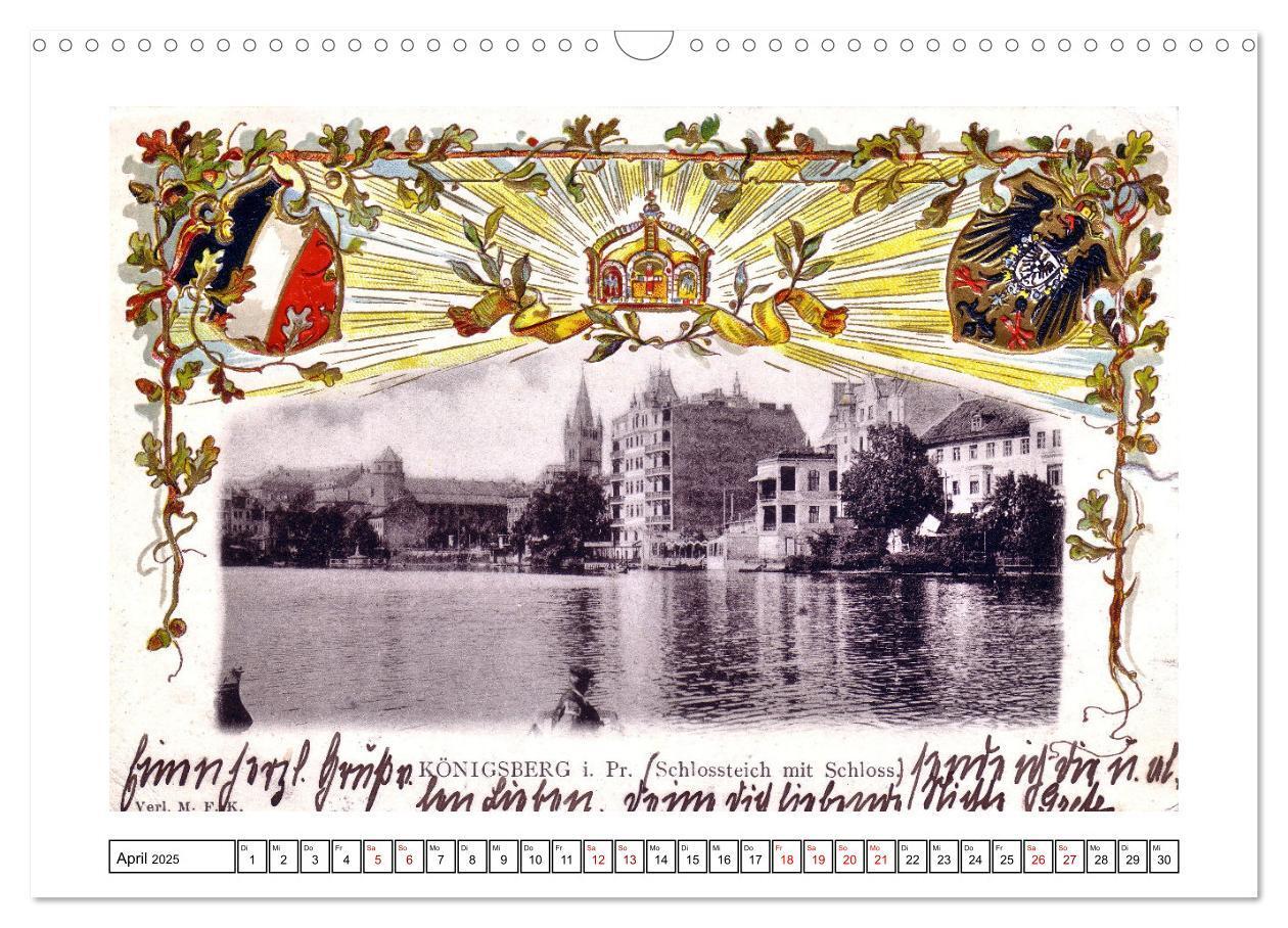 Bild: 9783435326150 | Gruss aus Königsberg (Wandkalender 2025 DIN A3 quer), CALVENDO...