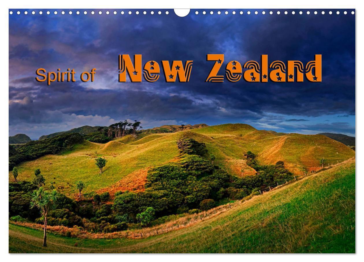 Cover: 9781325840380 | Spirit of New Zealand (Wall Calendar 2024 DIN A3 landscape),...