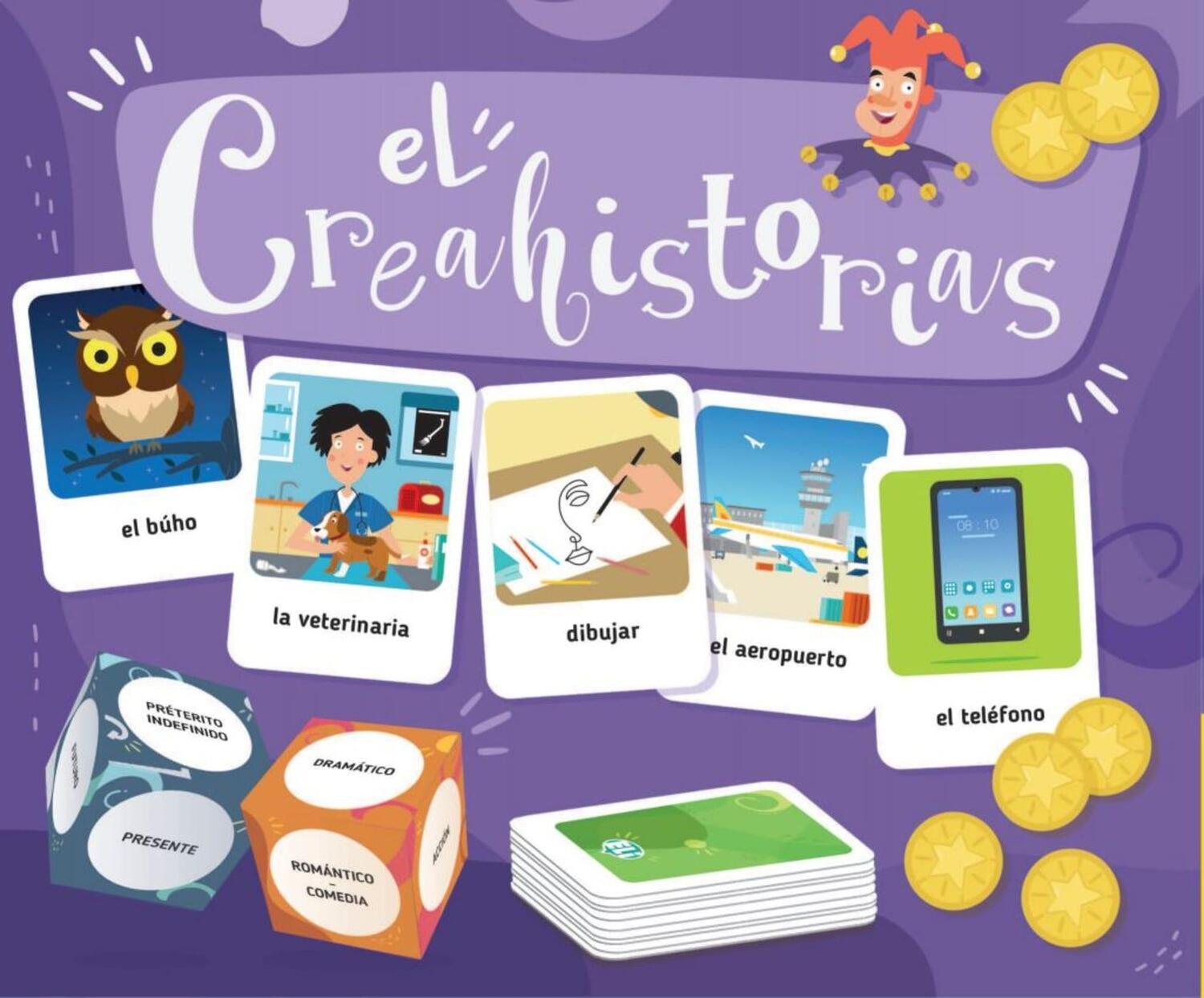 Cover: 9783125152960 | El Creahistorias. Gamebox mit 132 Karten + Download | Spiel | Deutsch