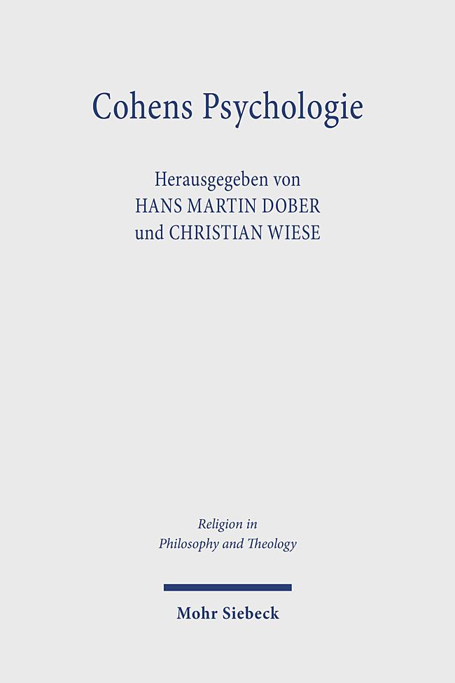 Cover: 9783161638886 | Cohens Psychologie | Annäherungen an ein unvollendetes Projekt | Buch