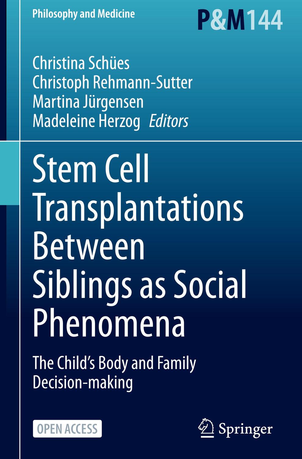 Cover: 9783031041655 | Stem Cell Transplantations Between Siblings as Social Phenomena | Buch