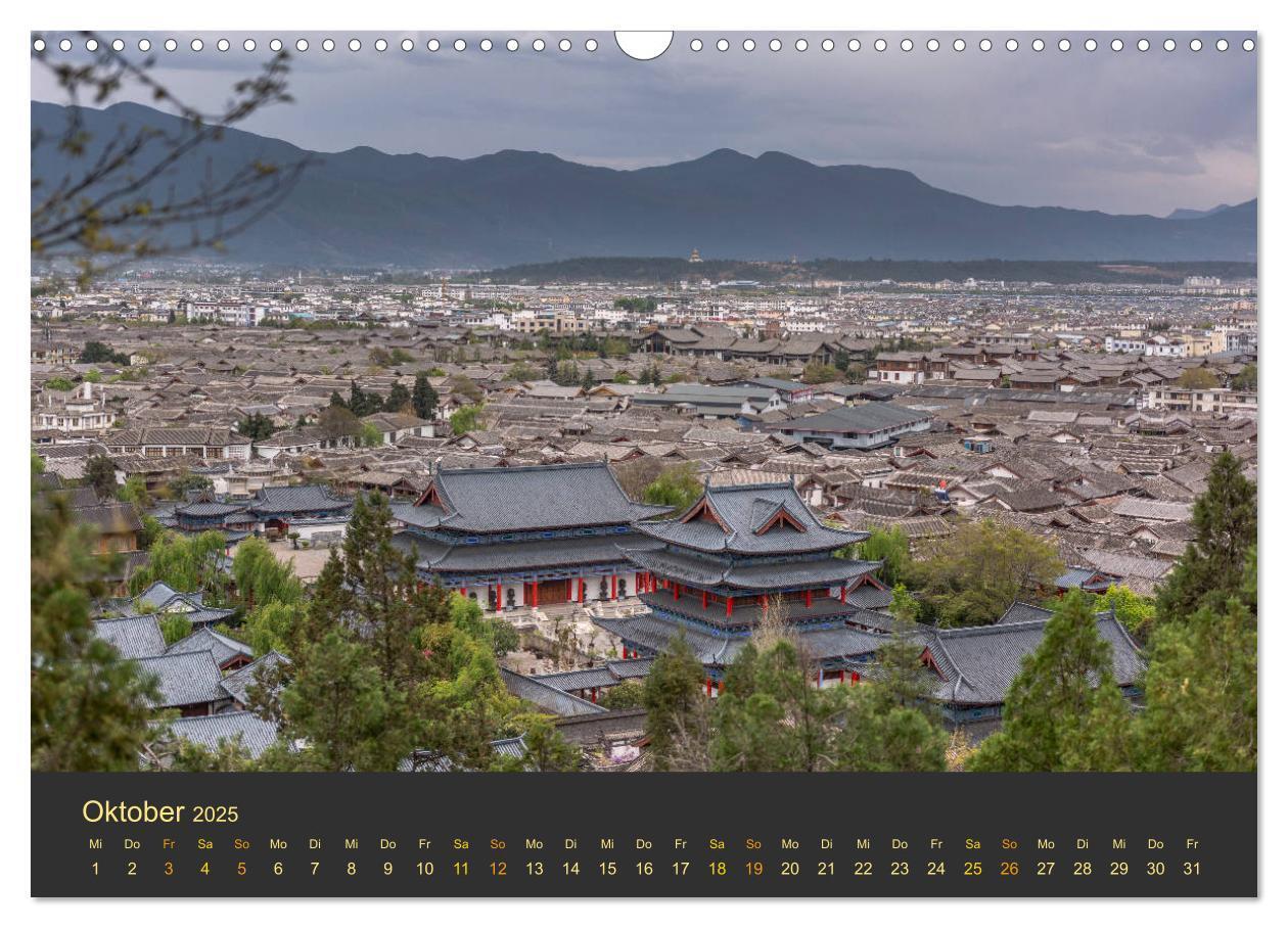 Bild: 9783435387533 | Yunnan - Magische Orte (Wandkalender 2025 DIN A3 quer), CALVENDO...