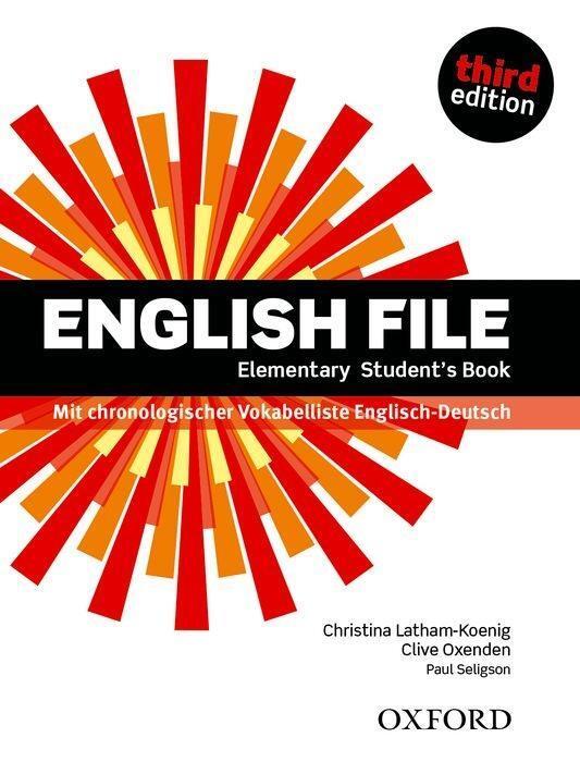 Cover: 9780194598460 | English File. Elementary Student's Book & iTutor Pack | Clive Oxenden