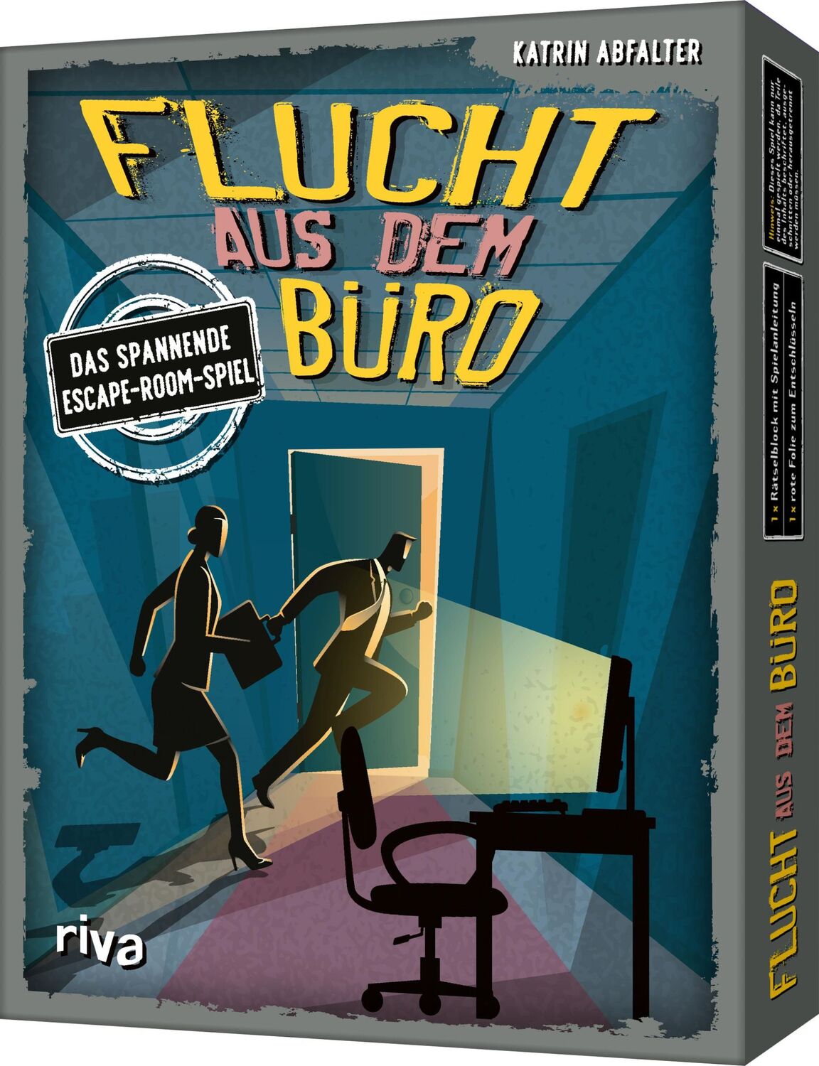 Cover: 9783742309549 | Flucht aus dem Büro - Das spannende Escape-Spiel | Katrin Abfalter