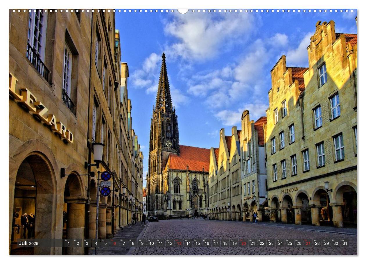 Bild: 9783435622375 | Münster - Historische Stadt mit jungem Gesicht (Wandkalender 2025...