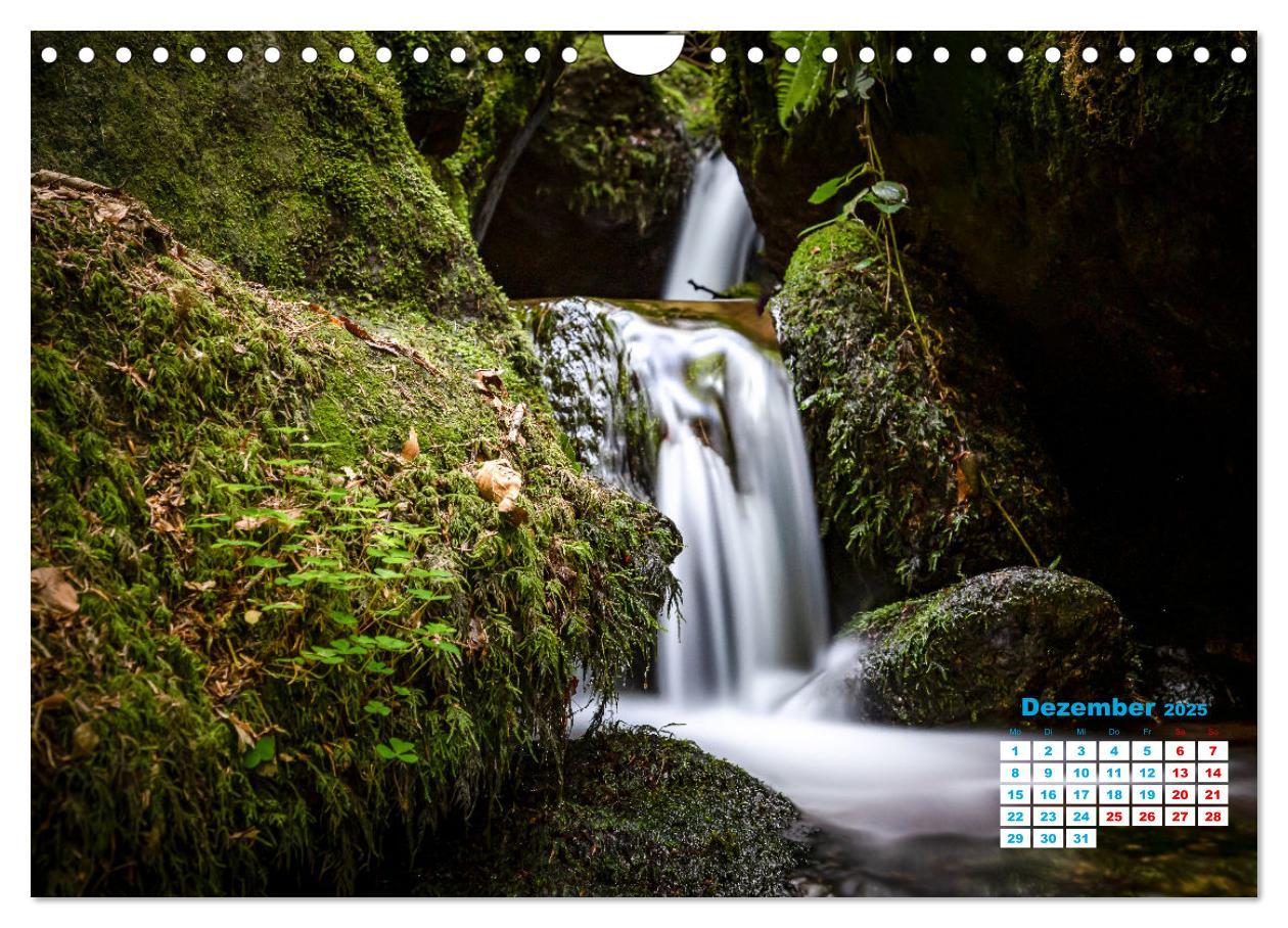 Bild: 9783383962714 | Wasserfall im Bühlertal (Wandkalender 2025 DIN A4 quer), CALVENDO...