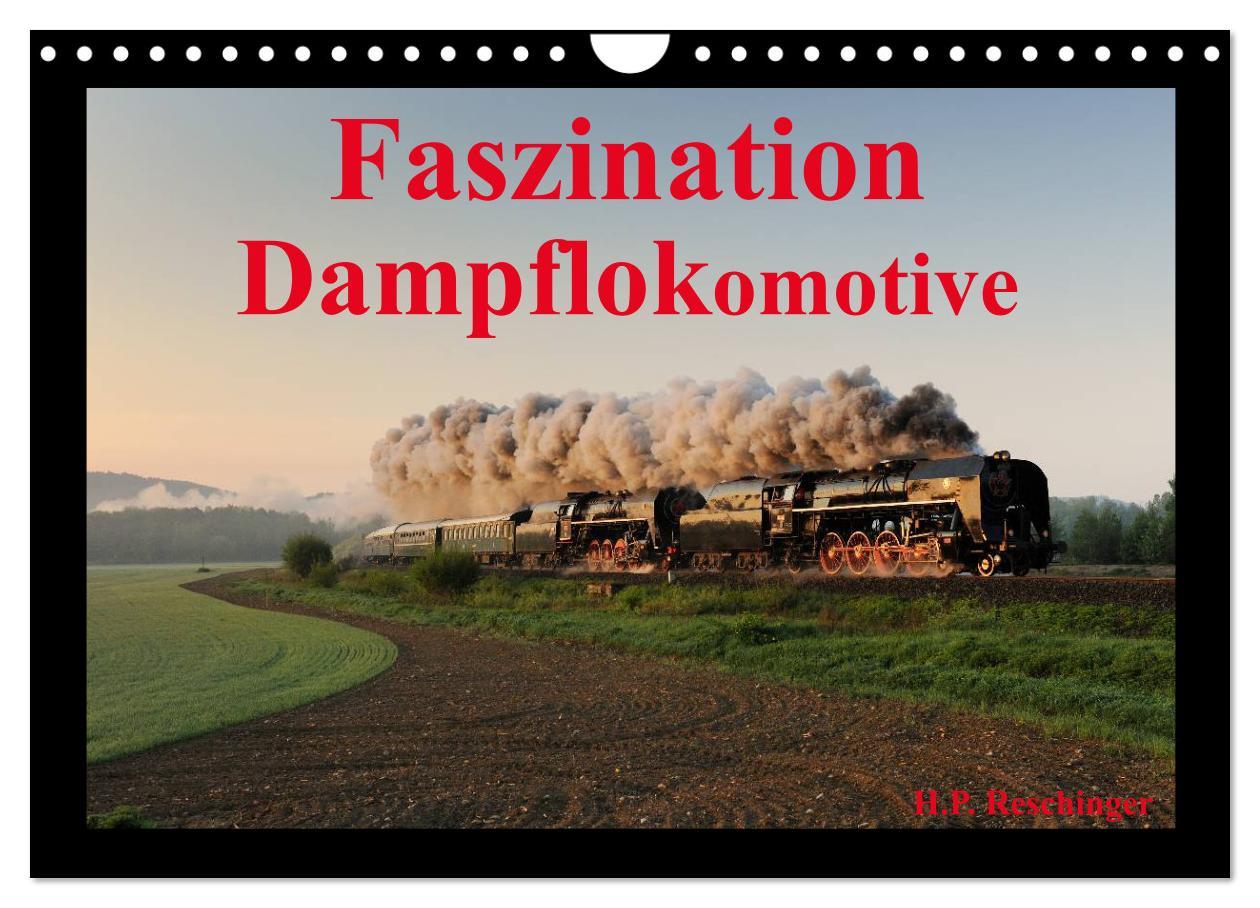 Cover: 9783435639014 | Faszination Dampflokomotive (Wandkalender 2025 DIN A4 quer),...