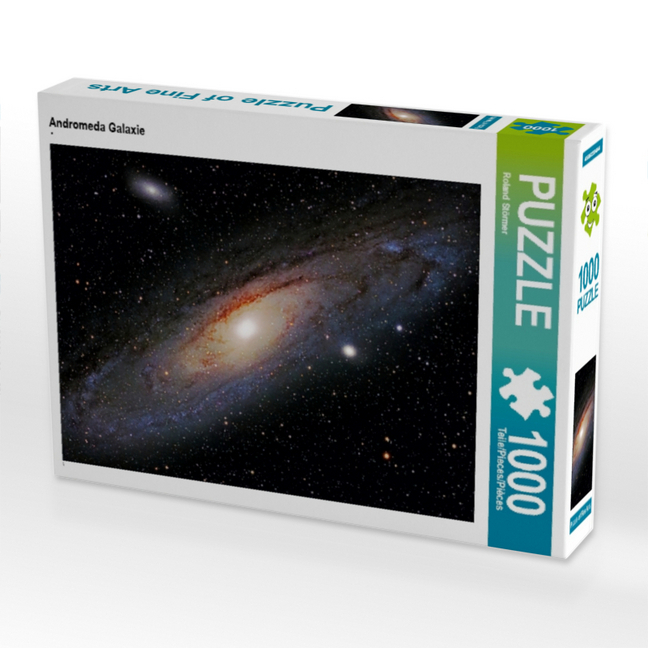 Cover: 4056502004844 | CALVENDO Puzzle Andromeda Galaxie 1000 Teile Lege-Größe 64 x 48 cm...