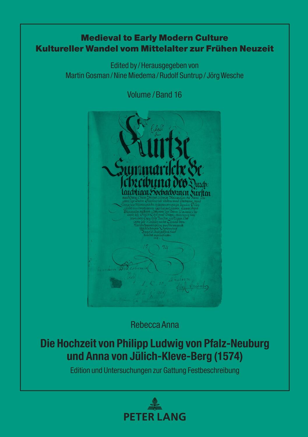 Cover: 9783631835036 | Die Hochzeit von Philipp Ludwig von Pfalz-Neuburg und Anna von...