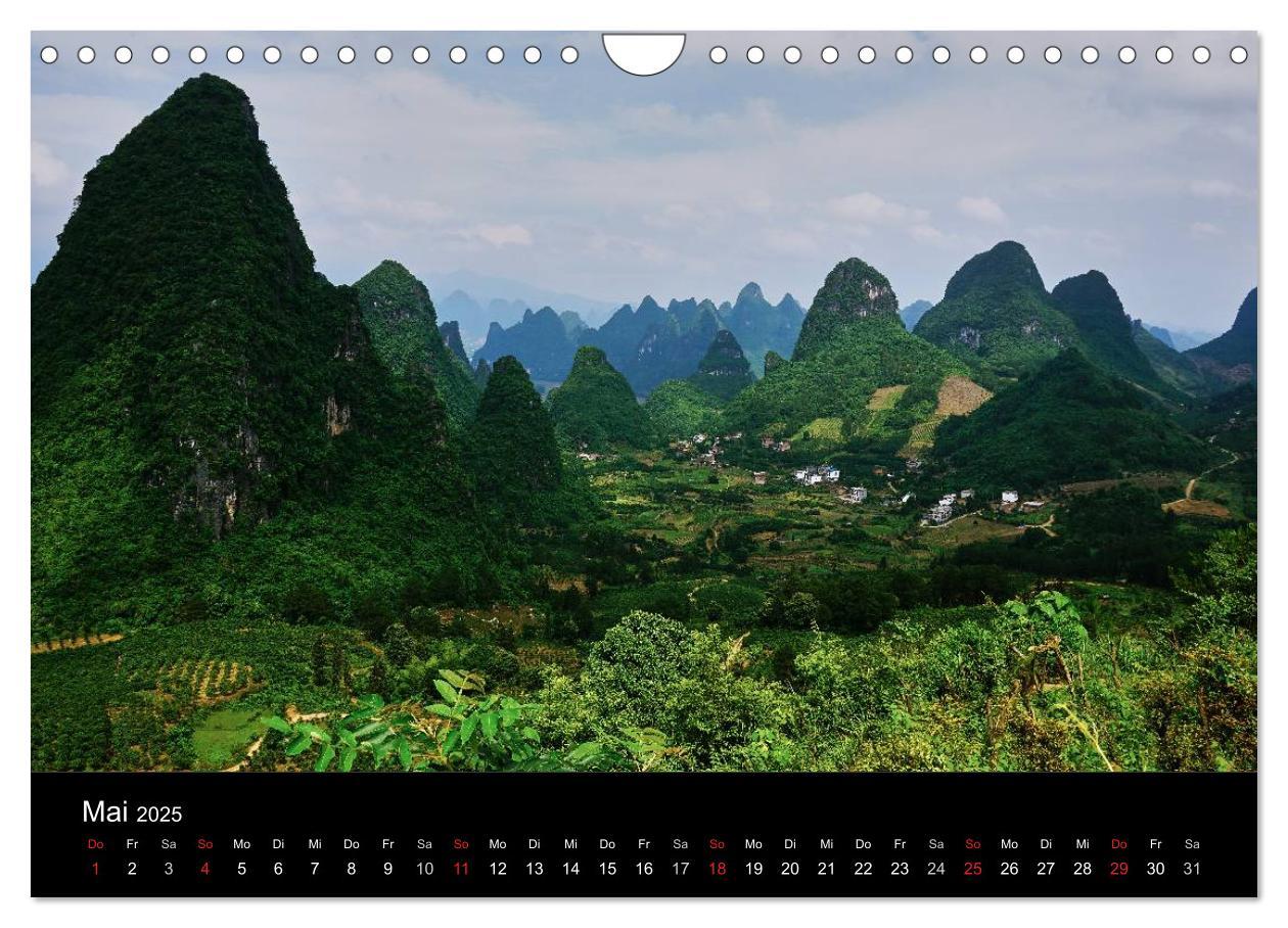 Bild: 9783435545391 | China 2025 - Metropolen und Landschaften (Wandkalender 2025 DIN A4...