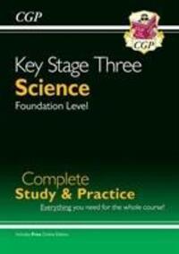 Cover: 9781789080674 | KS3 Science Complete Revision & Practice - Foundation (with Online...