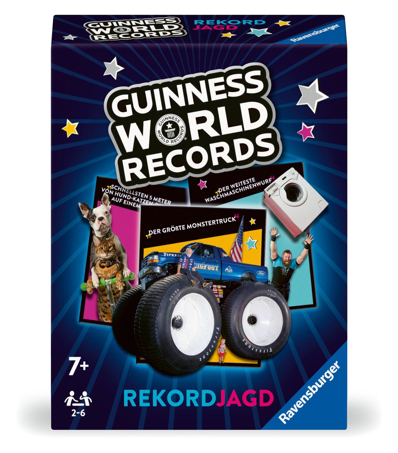 Cover: 4005556228898 | Ravensburger 22889 - Guinness World Records: Rekordjagd - das Quiz-...