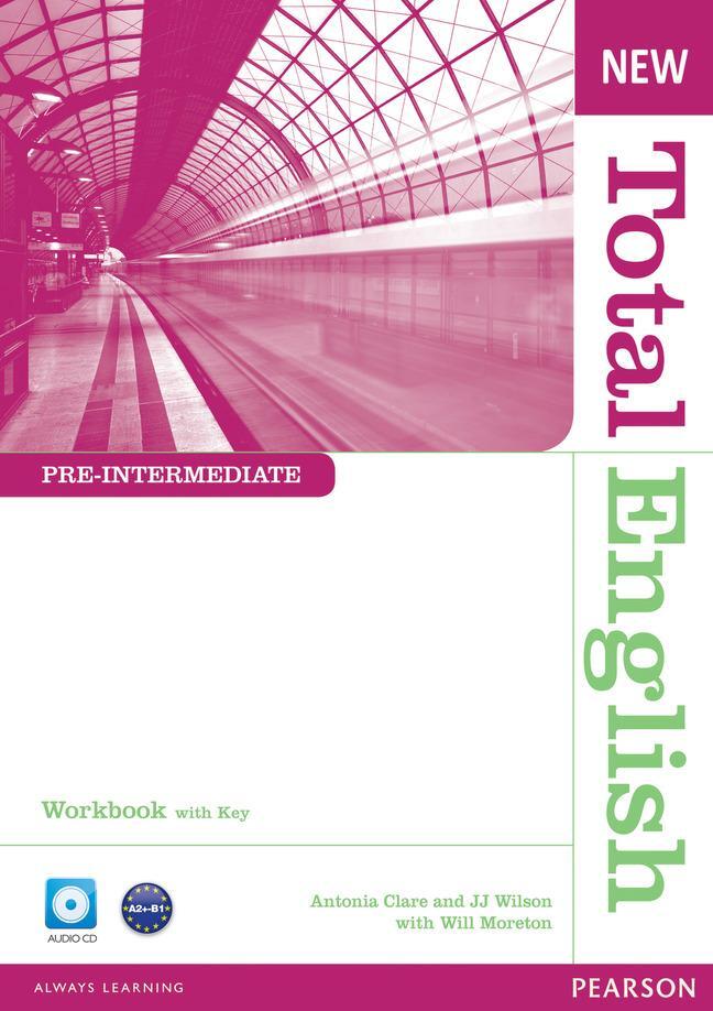 Cover: 9781408267370 | New Total English Pre-Intermediate Workbook with Key and Audio CD Pack