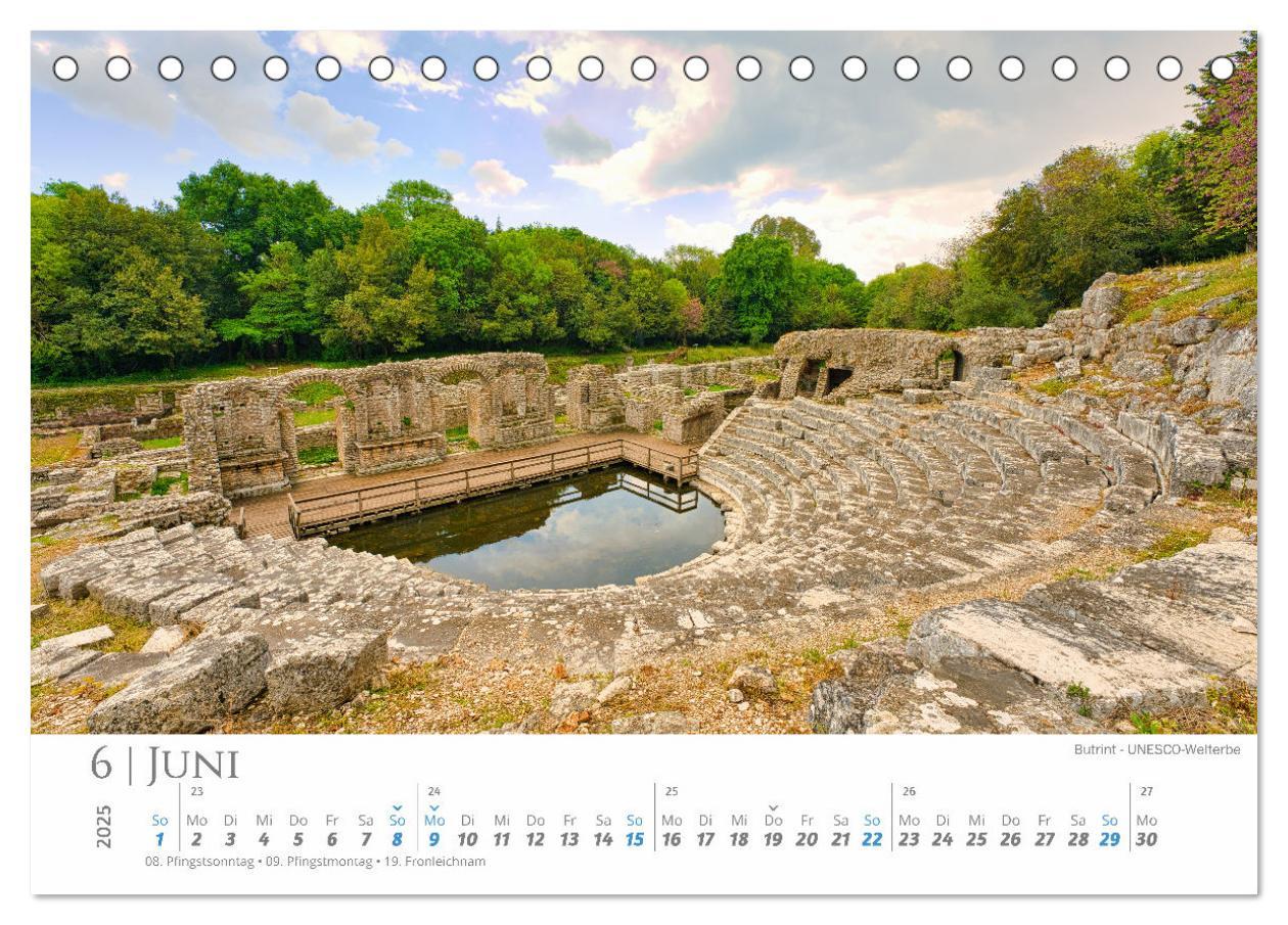 Bild: 9783383798313 | Albanien - wild, authentisch, abenteuerlich (Tischkalender 2025 DIN...