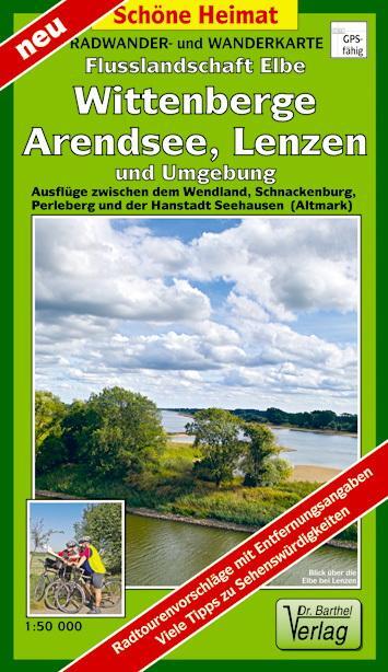 Cover: 9783895912443 | Radwander- und Wanderkarte Flusslandschaft Elbe, Wittenberge,...