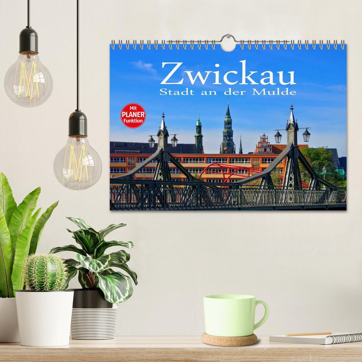 Bild: 9783435511525 | Zwickau - Stadt an der Mulde (Wandkalender 2025 DIN A4 quer),...