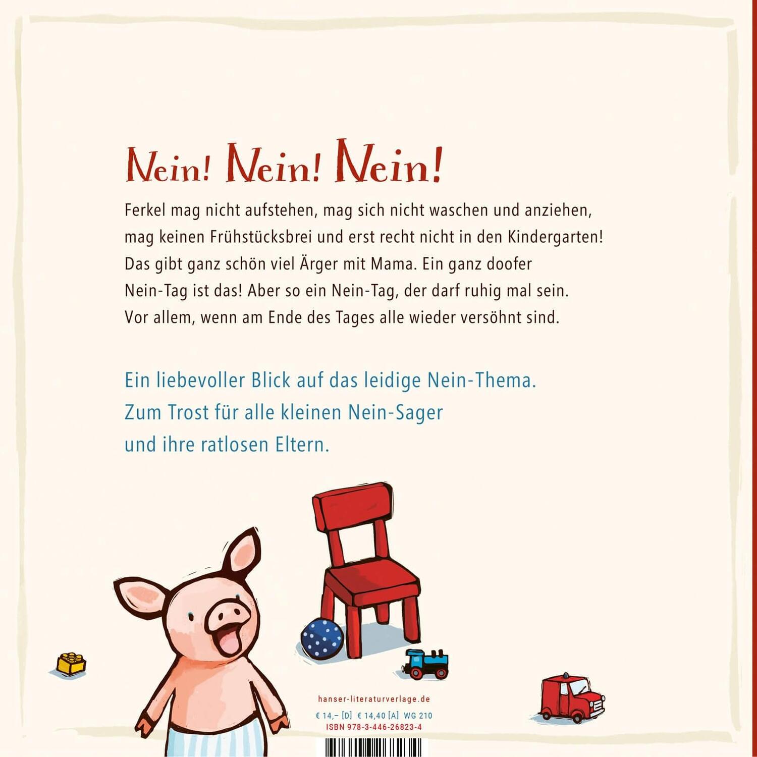 Bild: 9783446268234 | Das kleine Nein-Schwein | Henrike Wilson | Buch | Deutsch | 2020