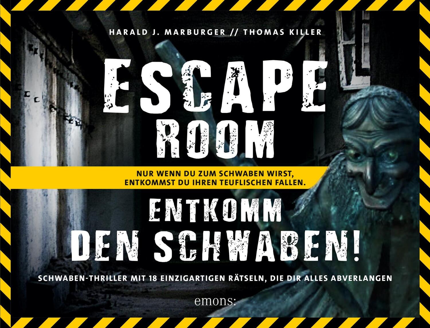 Cover: 9783740810146 | Entkomm den Schwaben! | Ein Escape-Room-Buch | Harald J. Marburger