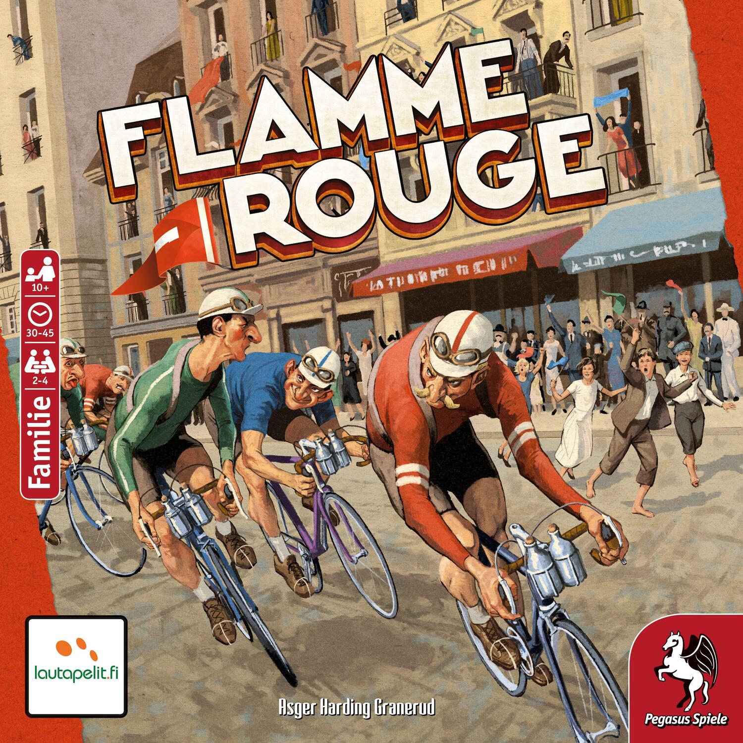 Cover: 4250231724312 | Flamme Rouge (Lautapelit) | Spiel | Deutsch | 2019 | Pegasus