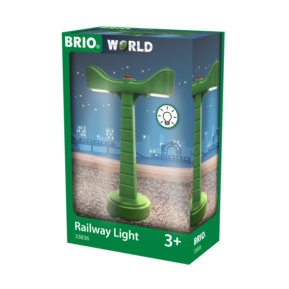 Cover: 7312350338362 | BRIO World 33836 LED-Schienenbeleuchtung - Zubehör für die BRIO...