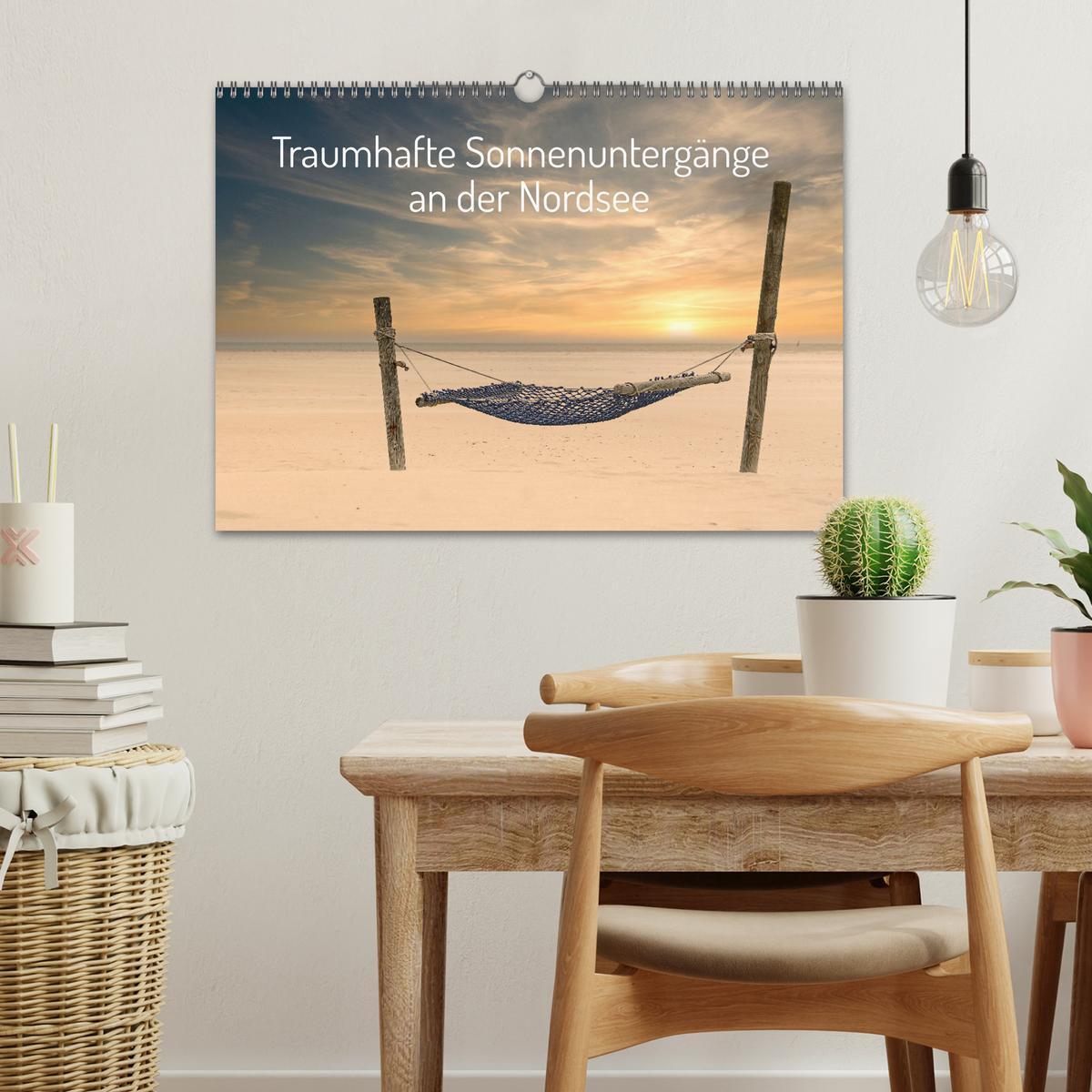 Bild: 9783435037018 | Traumhafte Sonnenuntergänge an der Nordsee (Wandkalender 2025 DIN...