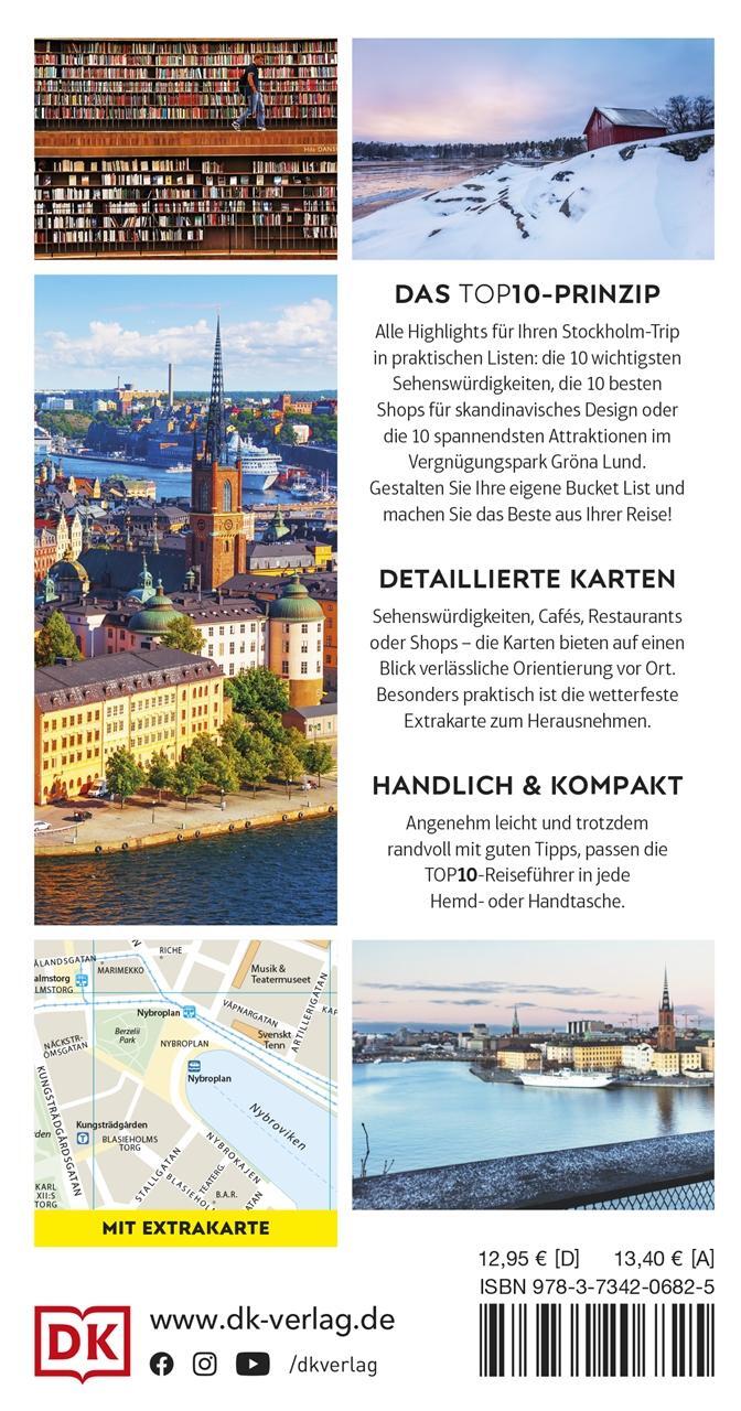 Bild: 9783734206825 | TOP10 Reiseführer Stockholm | Taschenbuch | Top 10-Reiseführer | 2023