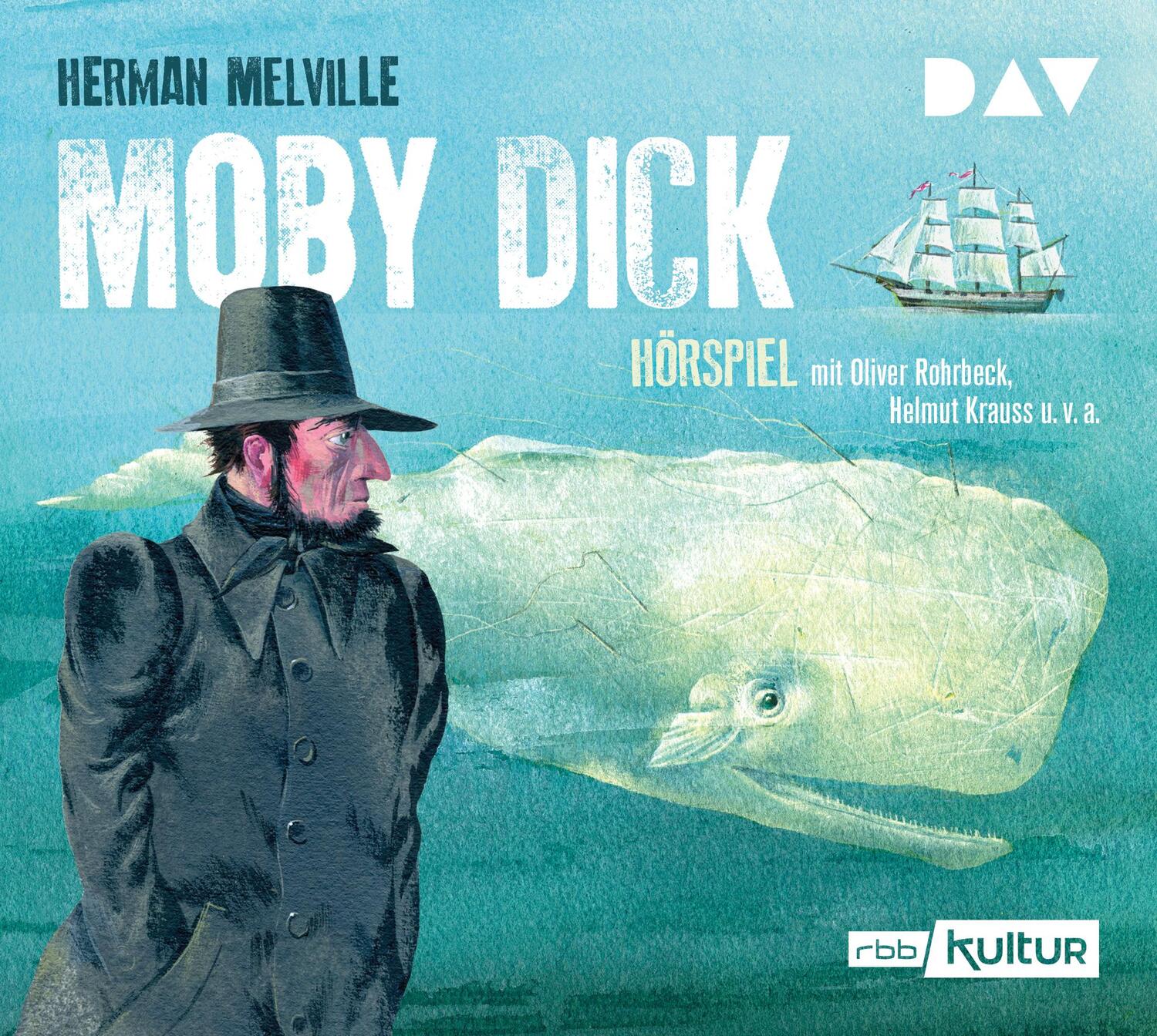 Cover: 9783862310135 | Moby Dick | Herman Melville | Audio-CD | 2 Audio-CDs | Deutsch | 2010