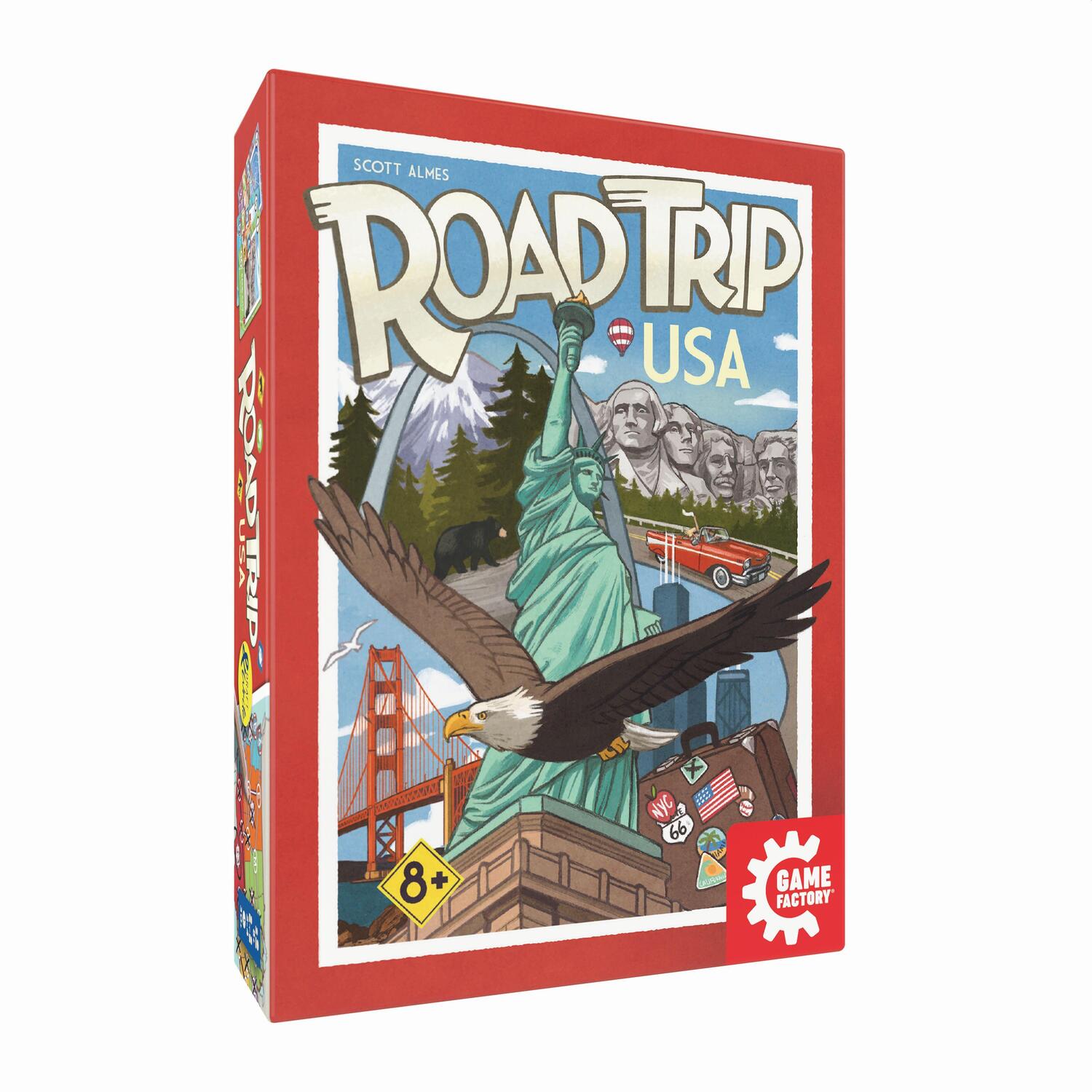 Cover: 7640142763185 | Game Factory - Road Trip USA | Game Factory | Spiel | 646318 | Deutsch