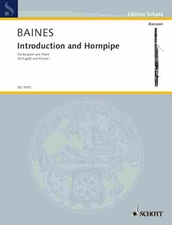 Cover: 9790220103025 | Introduction &amp; Hornpipe | Francis Baines | Buch | 1985