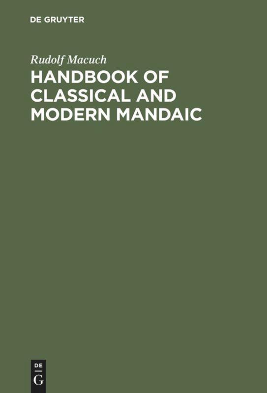 Cover: 9783110002614 | Handbook of Classical and Modern Mandaic | Rudolf Macuch | Buch