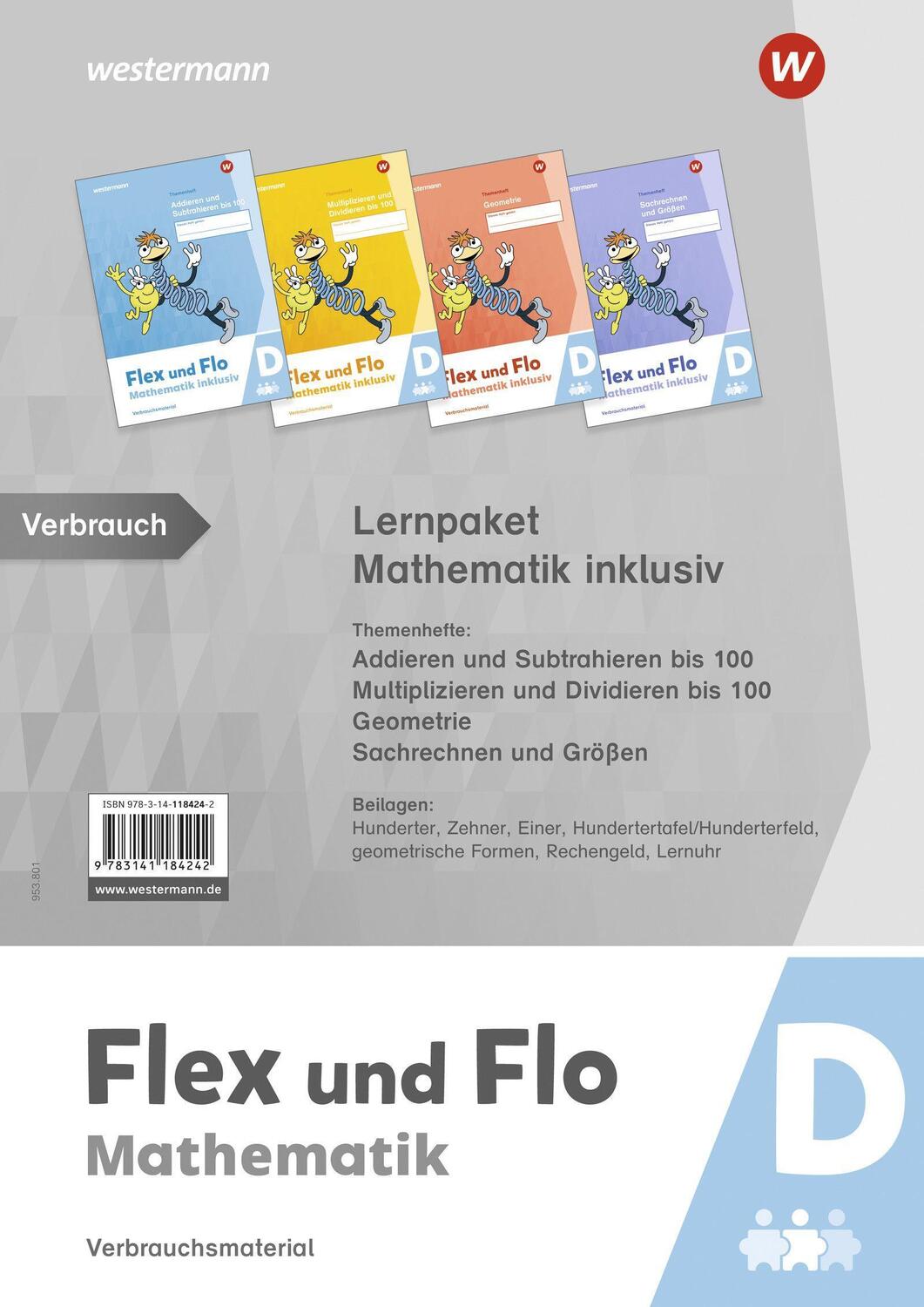 Cover: 9783141184242 | Flex und Flo. Mathematik inklusiv Paket D | Ausgabe 2021 | Deutsch