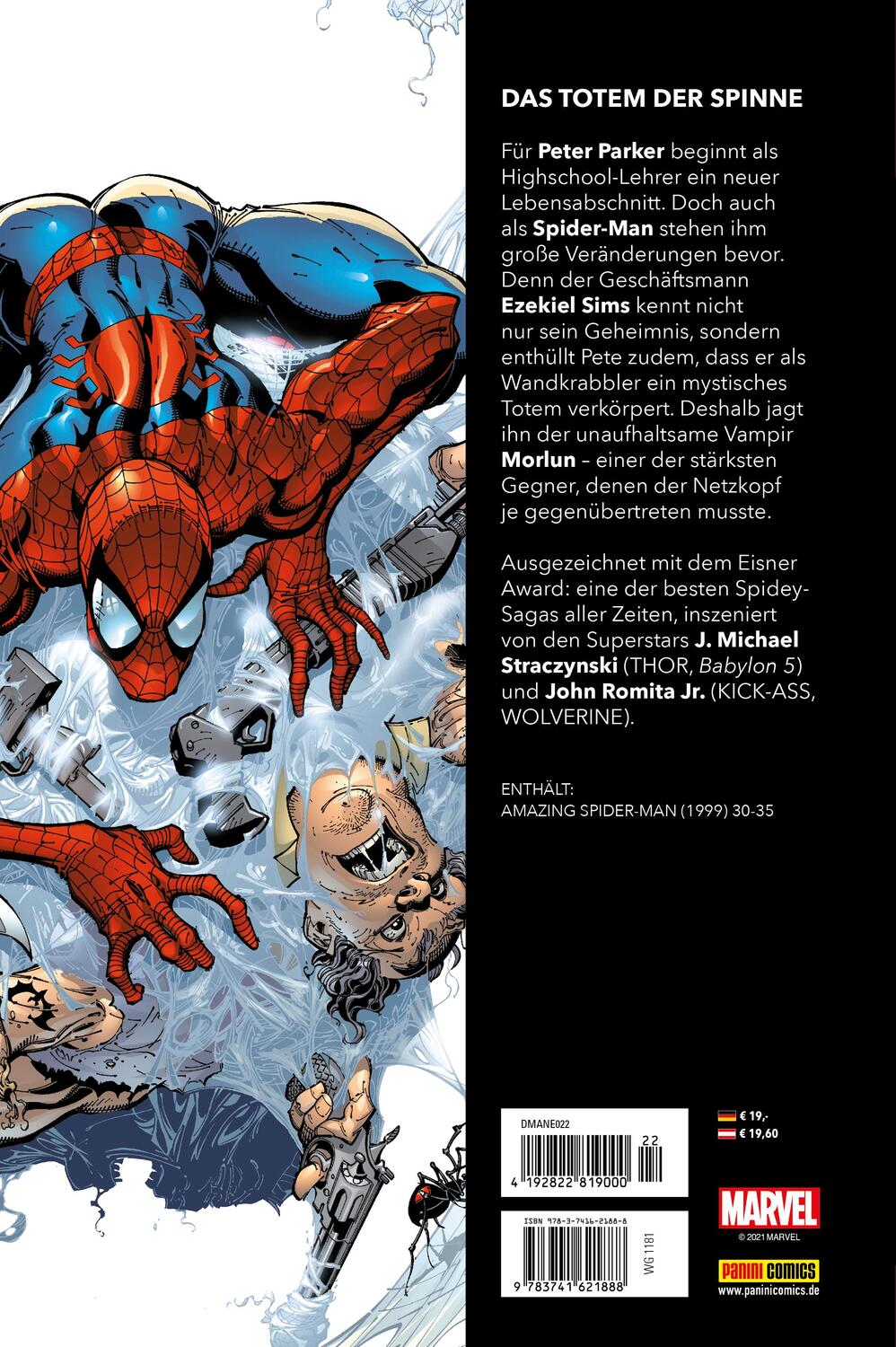 Rückseite: 9783741621888 | Marvel Must-Have: Spider-Man | Heimkehr | Straczynski (u. a.) | Buch